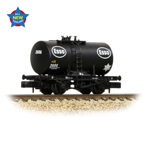 (image for) 378-005A 20T Anchor-Mounted Tank Wagon 'Esso' Black